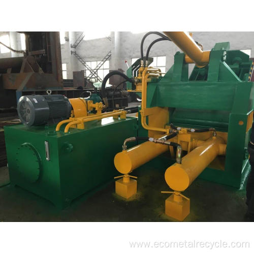 Waste Iron Aluminum Copper Metal Baling Press Baler